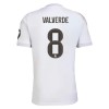 Camisola Real Madrid Valverde 8 Homen Equipamento 1ª 2025-26